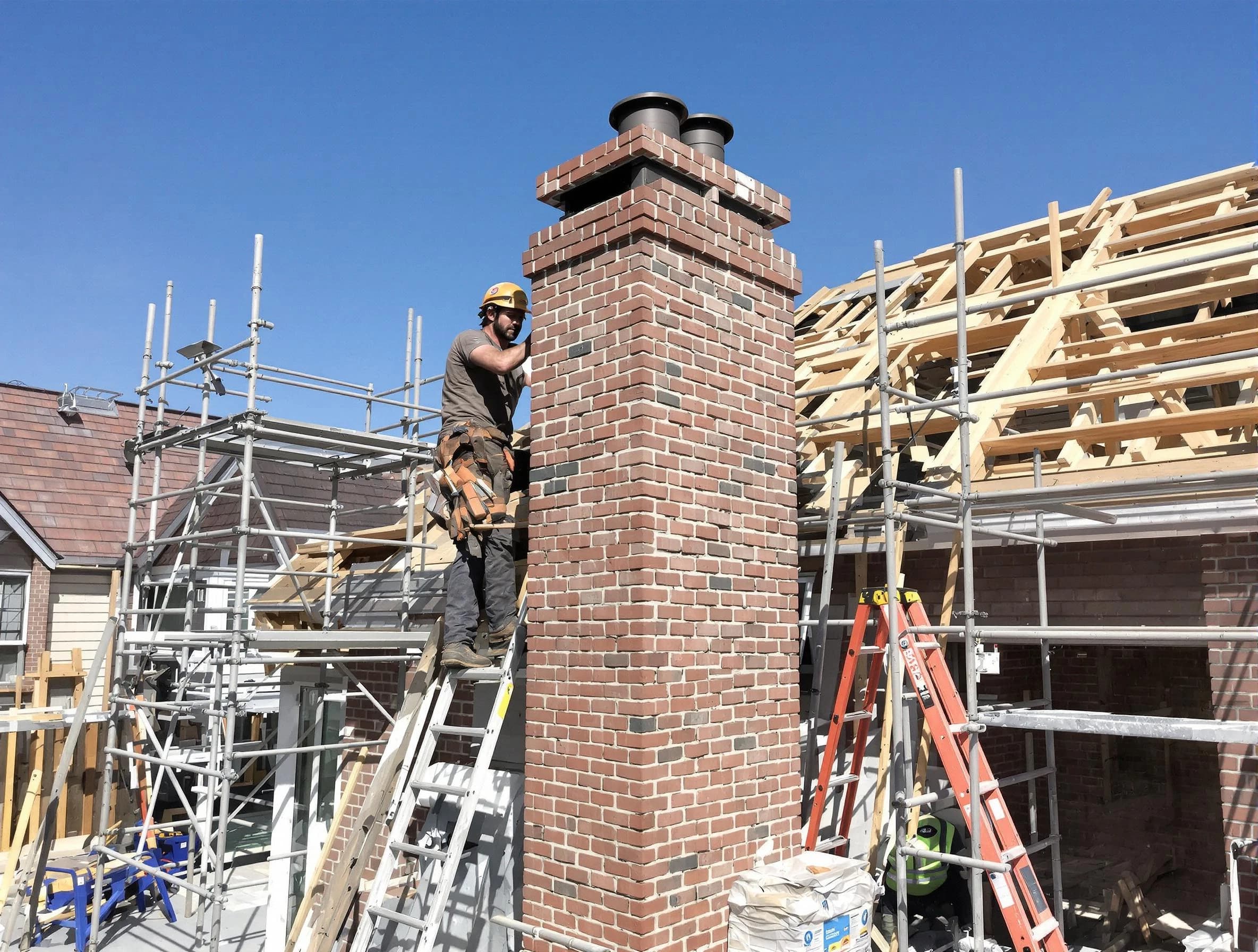 New chimney installation completed by McDonough Chimney Sweep in McDonough, GA