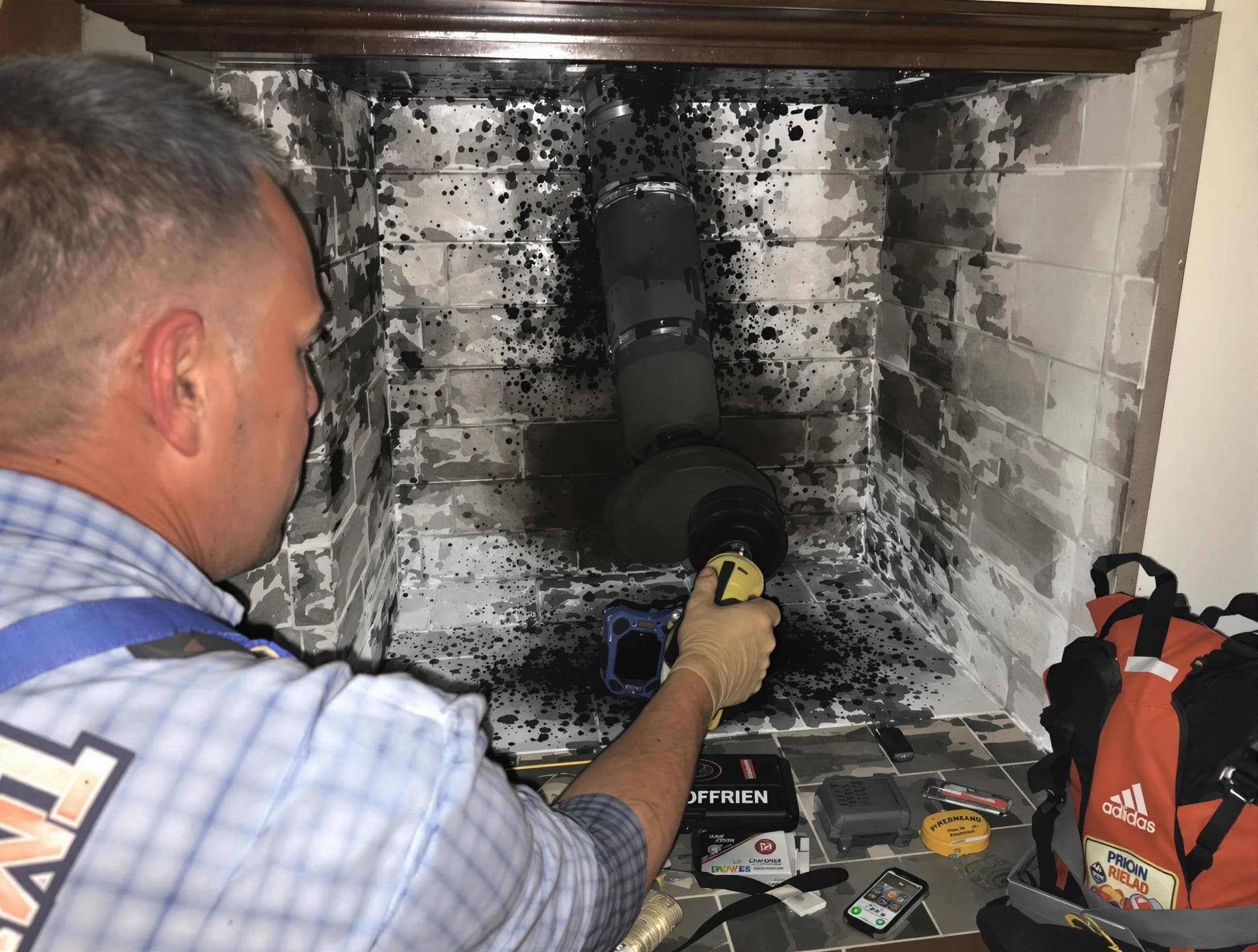 Creosote removal service by McDonough Chimney Sweep in McDonough, GA